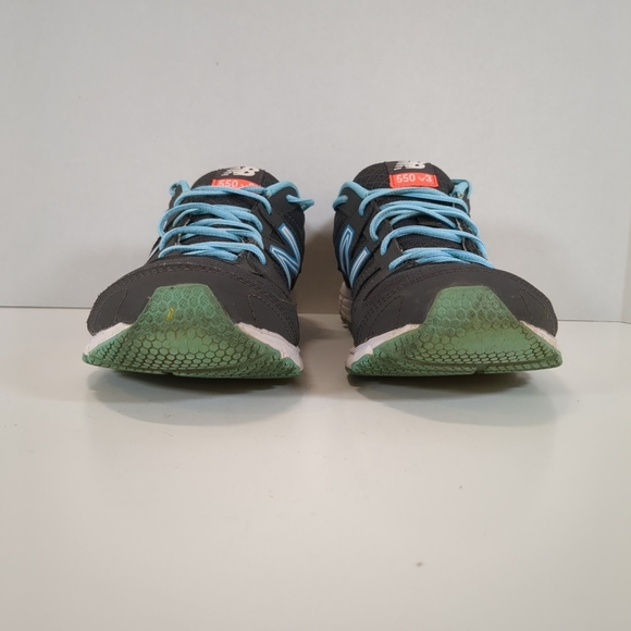 New Balance women's 500 v3 running shoes , gray and blue, size 9 - Picture 3 of 10